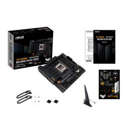 Дънна платка Asus TUF GAMING B650M-PLUS WiFi, AM5 - 90MBB1BF0-M0EAY0