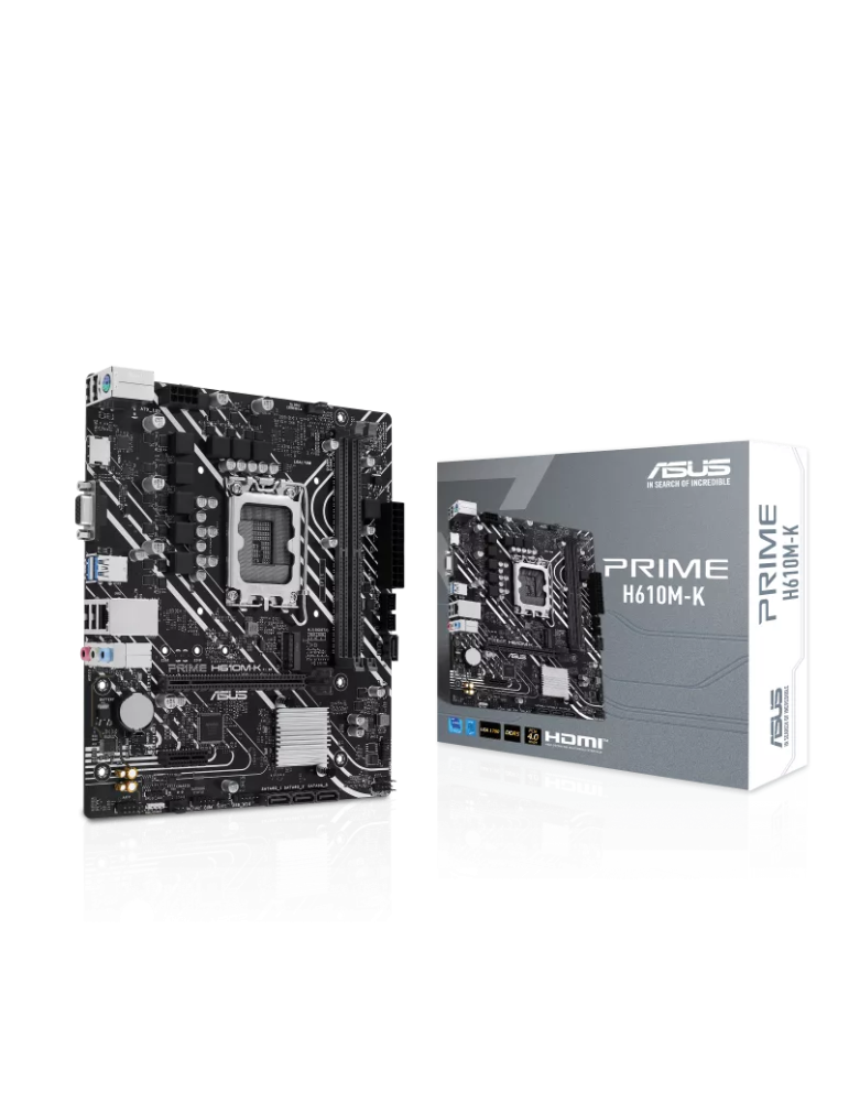 Дънна платка Asus PRIME H610M-K, LGA1700 - 90MB1GA0-M0EAY0