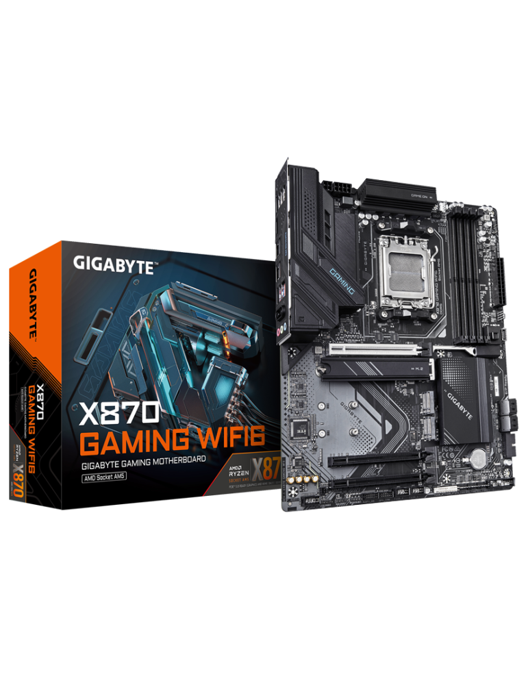 Дънна платка Gigabyte X870 GAMING WIFI 6, AM5
