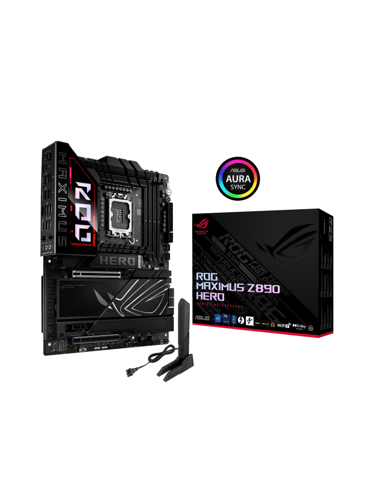 Дънна платка Asus ROG MAXIMUS Z890 HERO, LGA 1851 - 90MB1ID0-M0EAY0