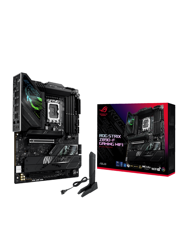 Дънна платка Asus ROG STRIX Z890-F GAMING WIFI, LGA 1851 - 90MB1I40-M0EAY0