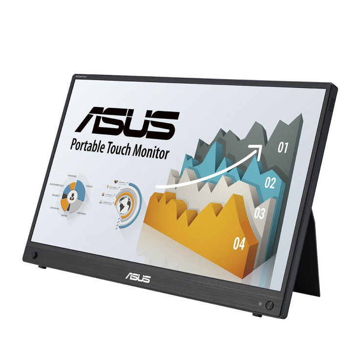 Монитор Asus ZenScreen Touch MB16AHT 15.6" FHD (1920x1080) IPS 10-Point Touch, USB Type-C, Mini HDMI - 90LM0890-B01170