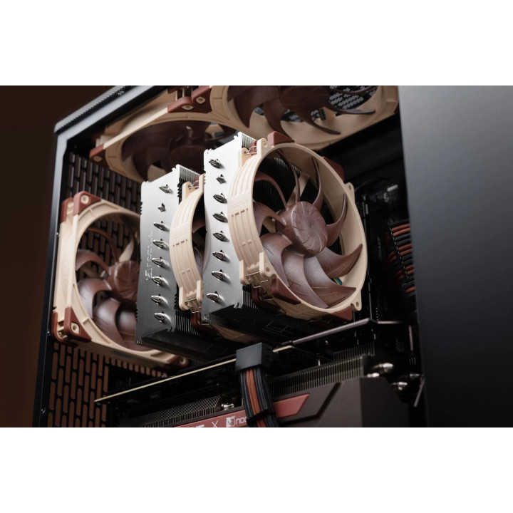 Охладител за процесор Noctua NH-D15 G2 HBC, За сокет LGA1851/1700/2011/AM5/AM4 - NH-D15-G2-HBC
