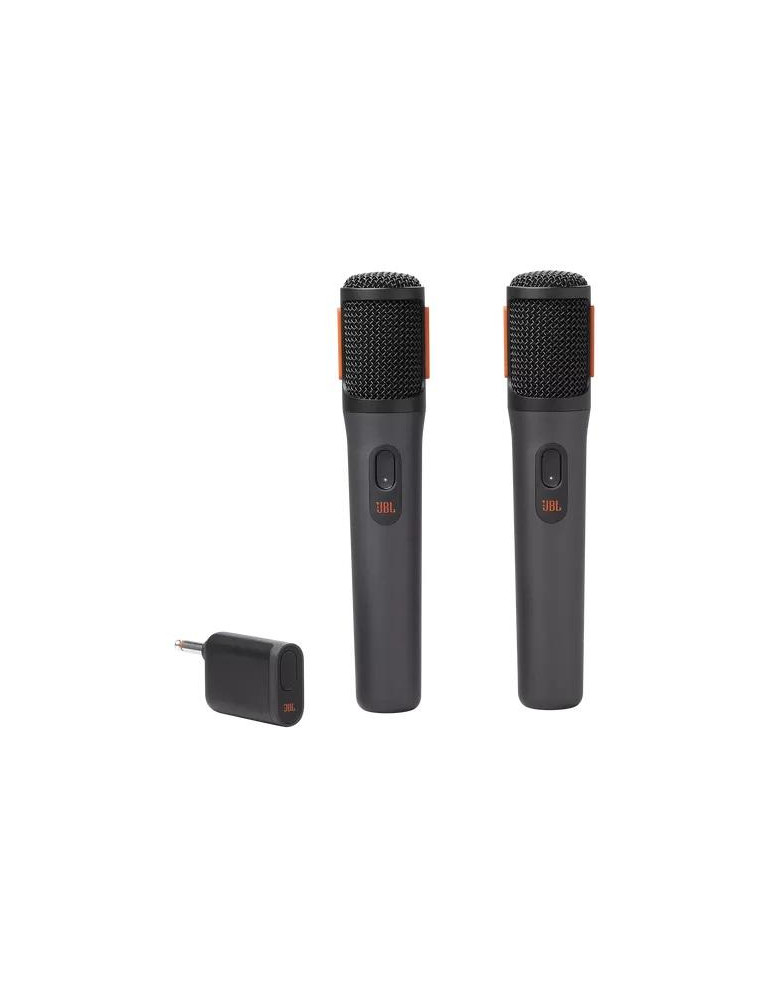 Комплект безжични микрофони JBL PartyBox Wireless Mic, 2 бр, До 30м - 46000447