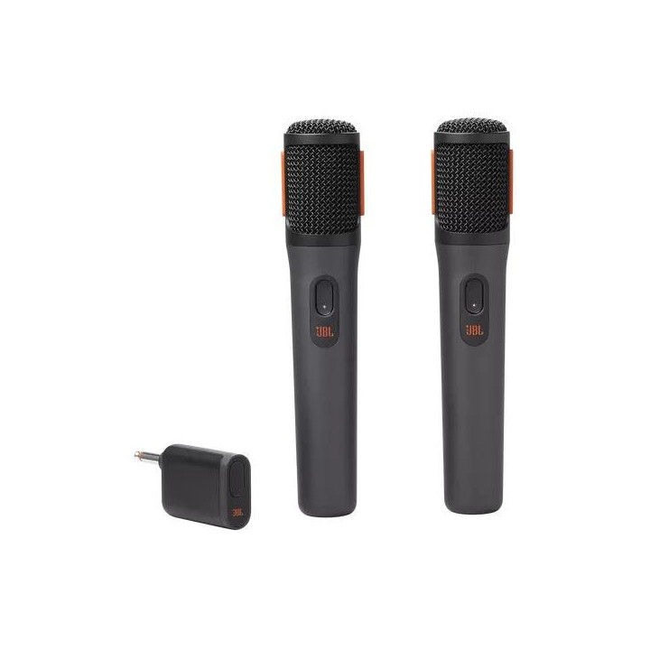 Комплект безжични микрофони JBL PartyBox Wireless Mic, 2 бр, До 30м - 46000447