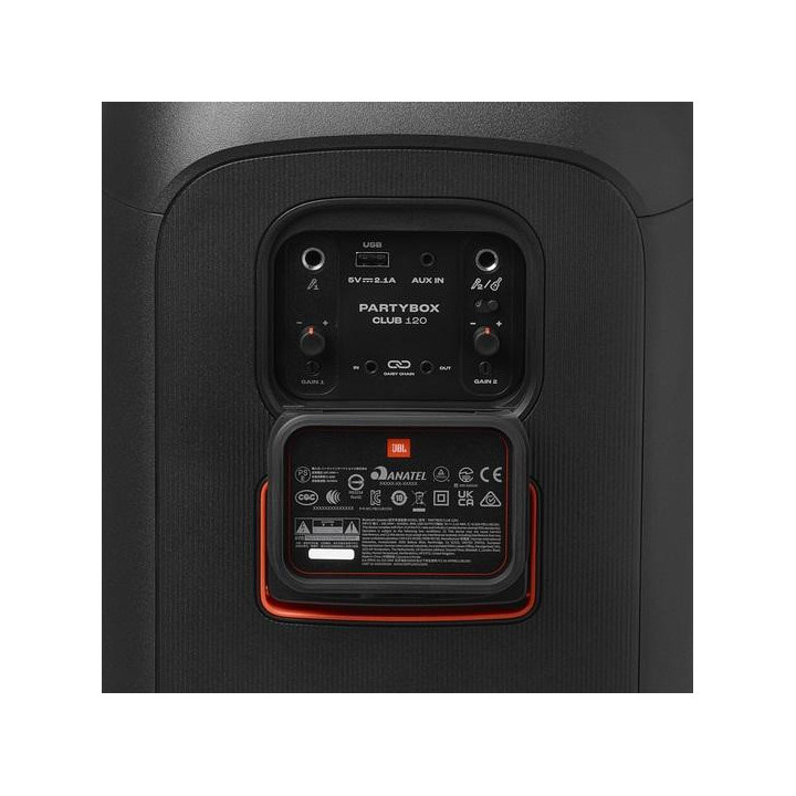 Bluetooth колона JBL PartyBox Club 120, 160W, Черна - 46000446