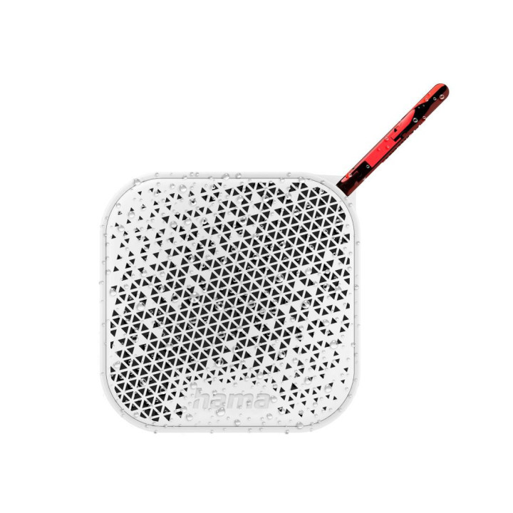 Bluetooth колонка HAMA Pocket 3.0, Waterproof, 3.5W, бяла - 188225