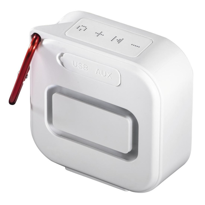 Bluetooth колонка HAMA Pocket 3.0, Waterproof, 3.5W, бяла - 188225