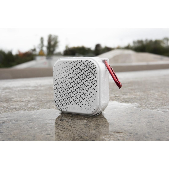 Bluetooth колонка HAMA Pocket 3.0, Waterproof, 3.5W, бяла - 188225