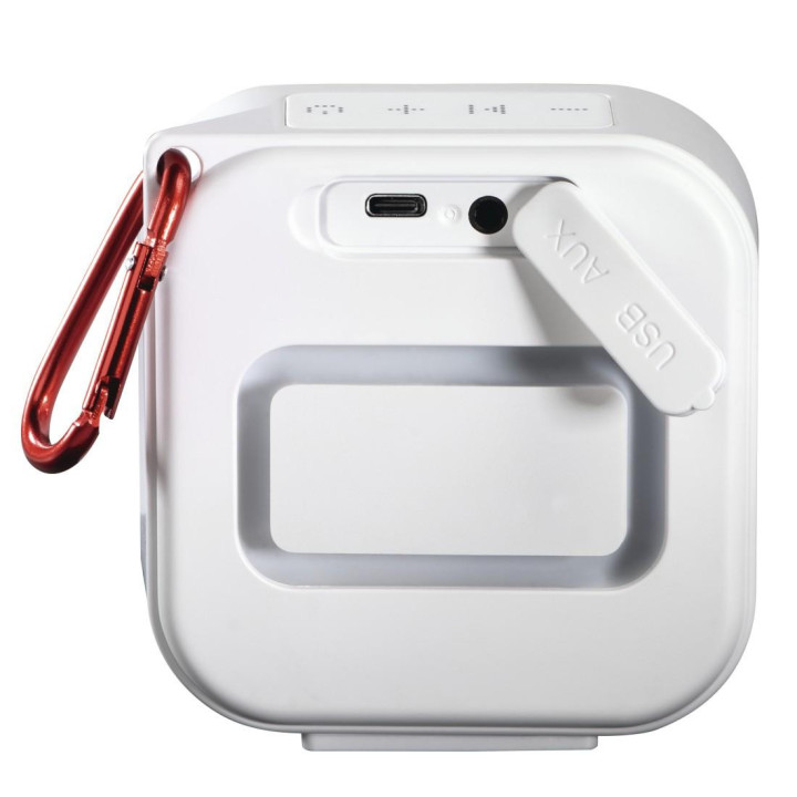 Bluetooth колонка HAMA Pocket 3.0, Waterproof, 3.5W, бяла - 188225