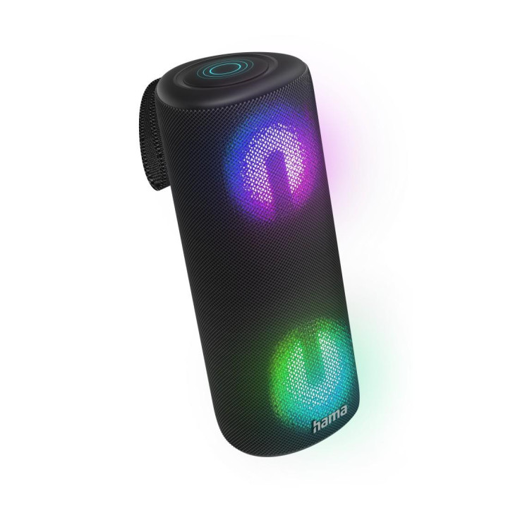 Bluetooth колонка HAMA Pipe 3.0, Защита от вода, 24 W, Черна - 188202