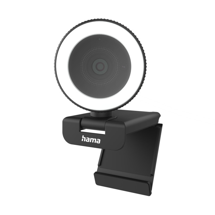 Web камера HAMA с LED светлина C-850 Pro, QHD с дистанционно управление - 139989