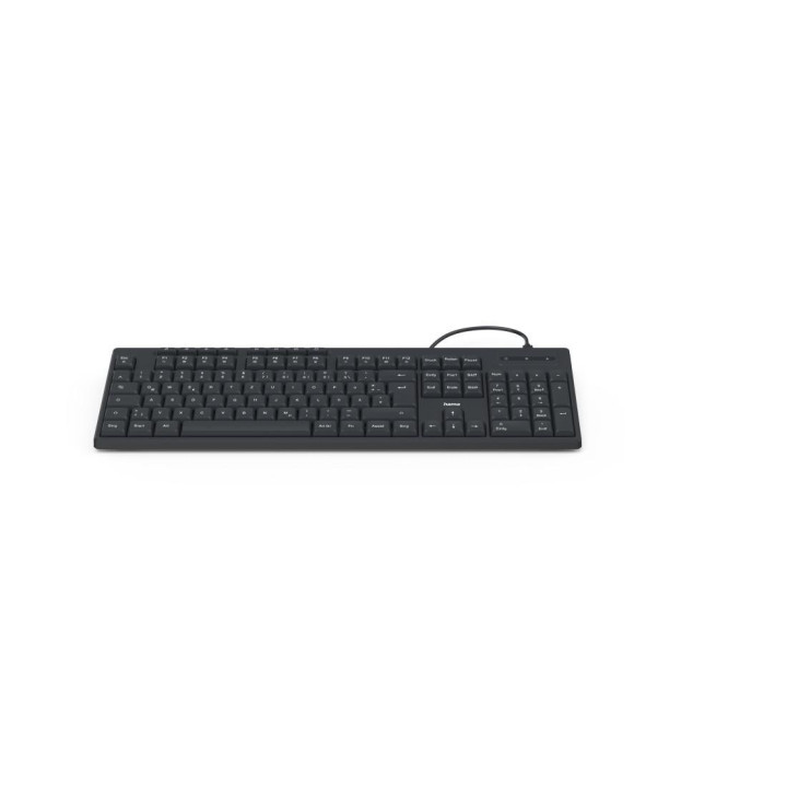 Клавиатура HAMA CK-200, кирилизирана, USB-A, USB-C, мулт.бутони - 173052