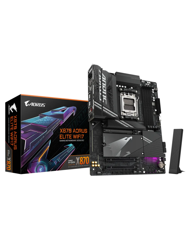 Дънна платка Gigabyte X870 AORUS ELITE WIFI7, AM5