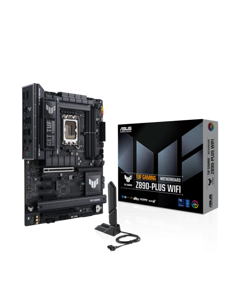 Дънна платка Asus TUF GAMING Z890-PLUS WIFI, LGA1851 - 90MB1IQ0-M0EAY0