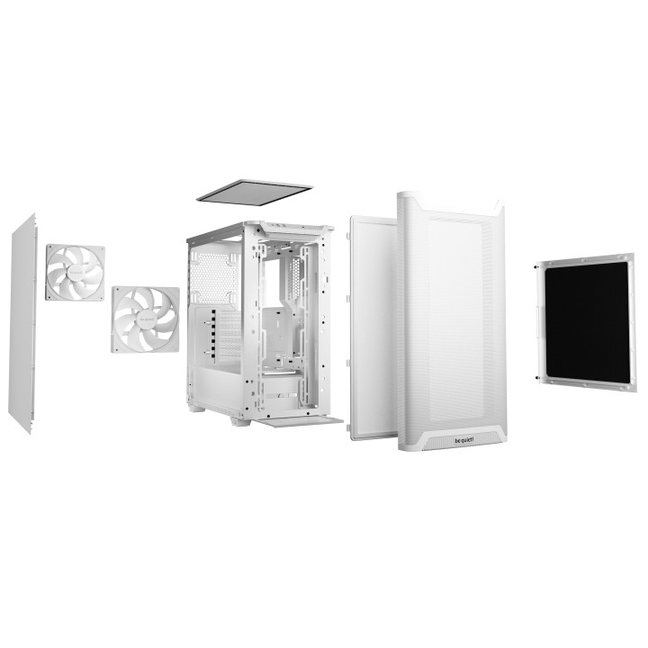 Кутия за компютър Be quiet!  Pure Base 501 Airflow White, ATX - BG075
