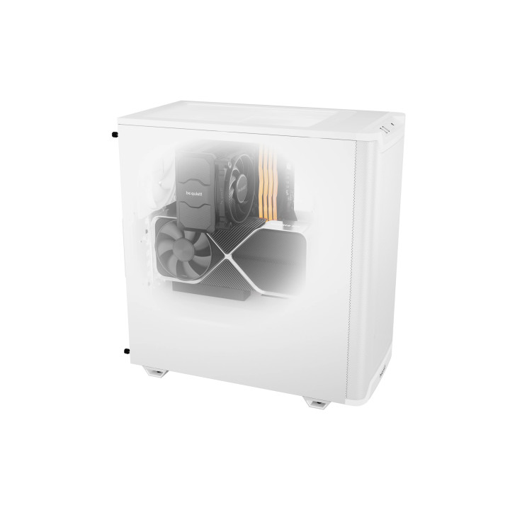 Кутия за компютър Be quiet!  Pure Base 501 Airflow White, ATX - BG075