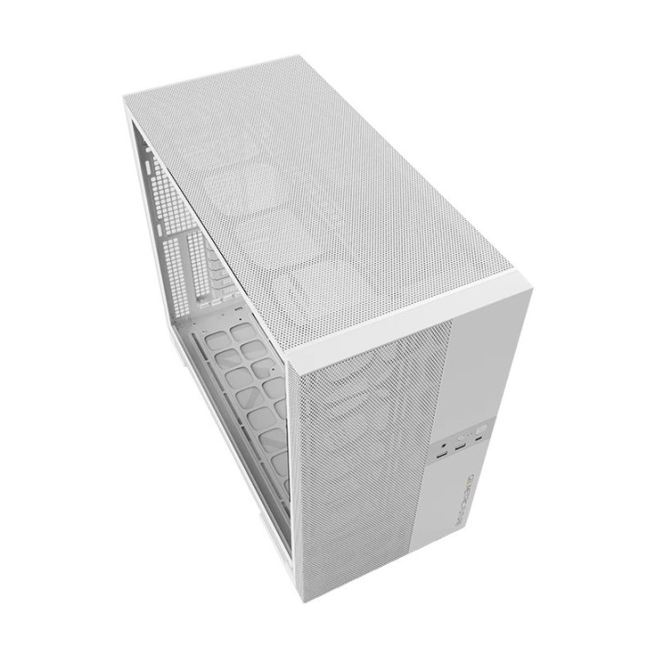 Кутия за компютър Geometric Future Model 5 Vent White, EATX - 1AM5VTW00100