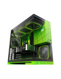 Кутия за компютър Geometric Future Model 5 Black/Green, NVIDIA style limited edition, EATX - 1AM5WKNV00100