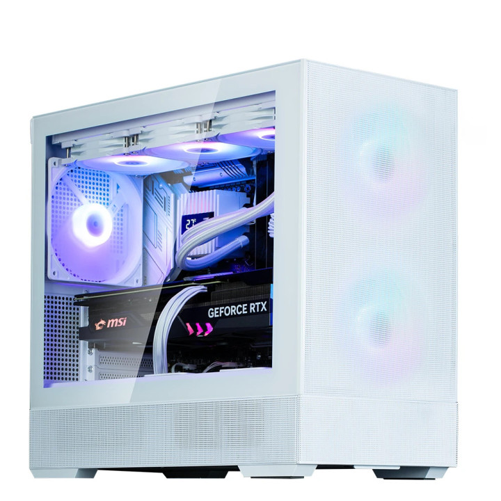 Кутия за компютър Zalman P30 AIR Whitem, ATX - ZM-P30-AIR-WH