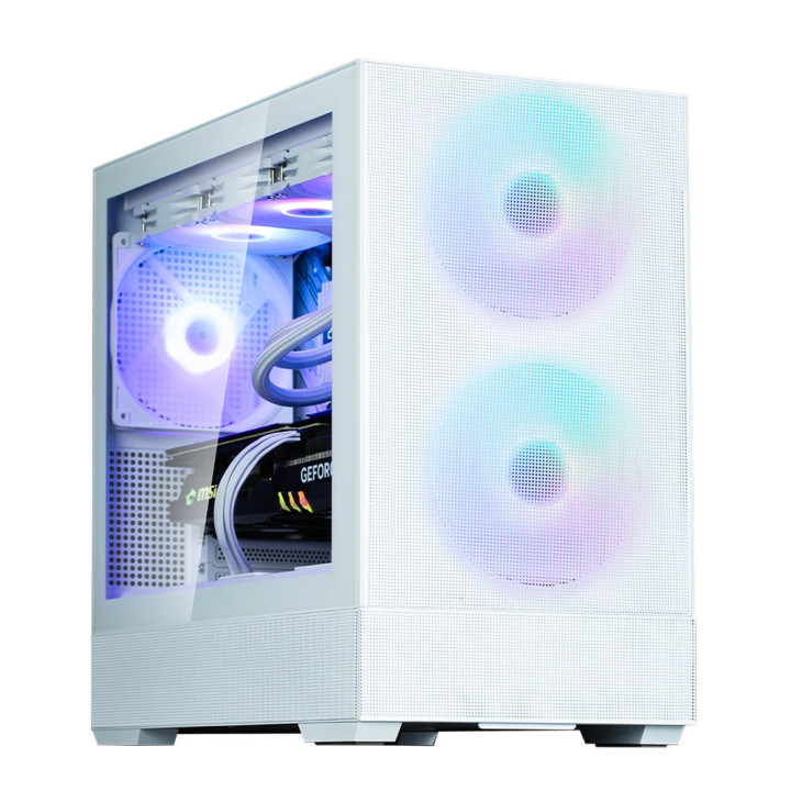 Кутия за компютър Zalman P30 AIR Whitem, ATX - ZM-P30-AIR-WH