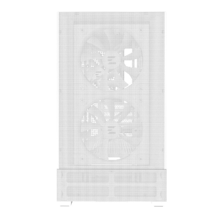 Кутия за компютър Zalman P30 AIR Whitem, ATX - ZM-P30-AIR-WH
