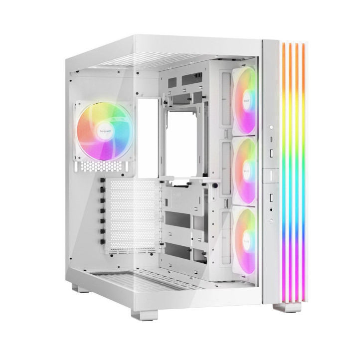 Кутия за компютър Be quiet! LIGHT BASE 600 LX White, ATX - BGW68