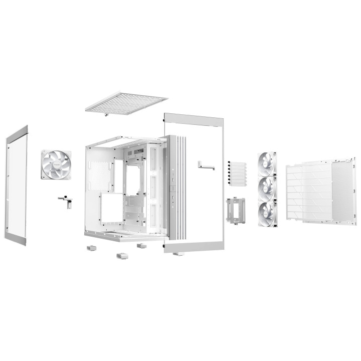 Кутия за компютър Be quiet! LIGHT BASE 600 LX White, ATX - BGW68
