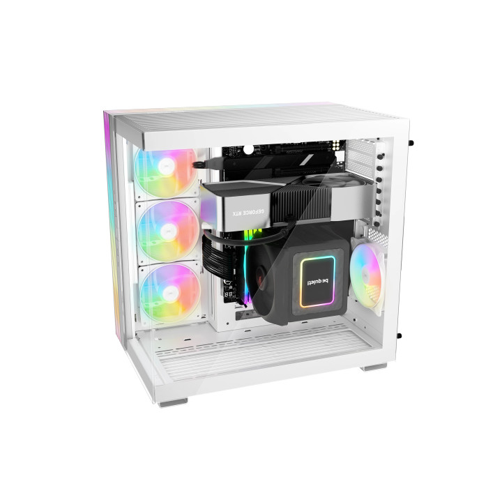 Кутия за компютър Be quiet! LIGHT BASE 600 LX White, ATX - BGW68