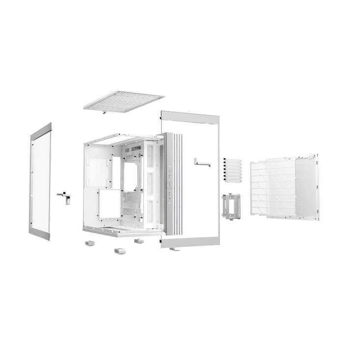 Кутия за компютър Be quiet! LIGHT BASE 600 DX White, ATX - BGW66