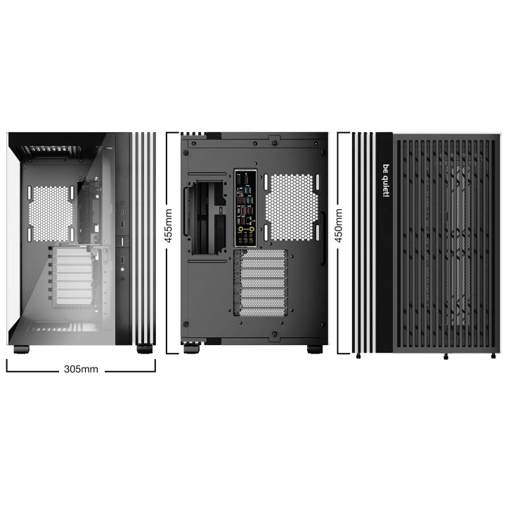 Кутия за компютър Be quiet! LIGHT BASE 600 DX Black, ATX - BGW65