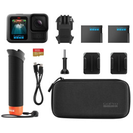 Спортна екшън камера GoPro HERO 13 Black Accessory Bundle, 27MP, Wi-fi - CHDRB-131-RW