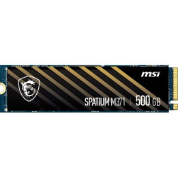 SSD диск MSI 500GB SPATIUM M371 M.2 PCI-E GEN3 2280 NVMe, R/W: 2200 / 1150 MB/s - S78-440K160-P83