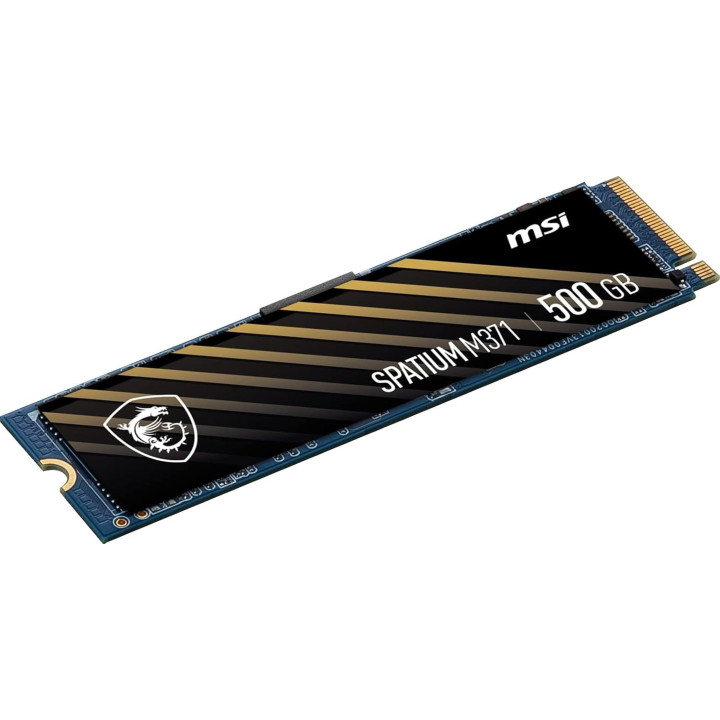 SSD диск MSI 500GB SPATIUM M371 M.2 PCI-E GEN3 2280 NVMe, R/W: 2200 / 1150 MB/s - S78-440K160-P83