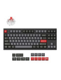 Геймърска клавиатура Lemokey L4 QMK TKL Navy Blue, Keychron Super Red Switch - L4-C1