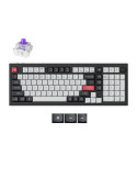 Геймърска клавиатура Keychron Q5 HE QMK Carbon Black, Gateron Double-Rail Magnetic Nebula Switch - Q5H-M1