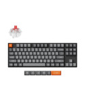 Геймърска клавиатура Keychron K8 Max QMK/VIA TKL, Keychron Super Red Switch, RGB Backlight - K8M-H1