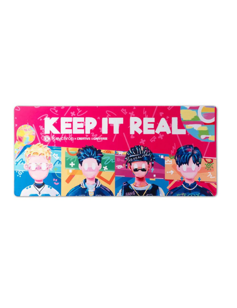 Геймърски пад Keychron Desk Mat Keychron, Rapper Keep it Real - DM-4