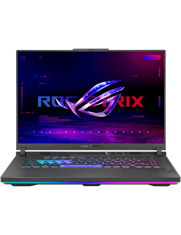 Лаптоп Asus ROG STRIX G16 G614JV-N4071W, Intel Core i7-13650HX, 16" WQXGA 240Hz, 16GB DDR5 RAM, 1TB SSD, NVIDIA GeForce RTX 4060 8GB GDDR6 DLSS 3, Win 11 Home - 90NR0C61-M013U0