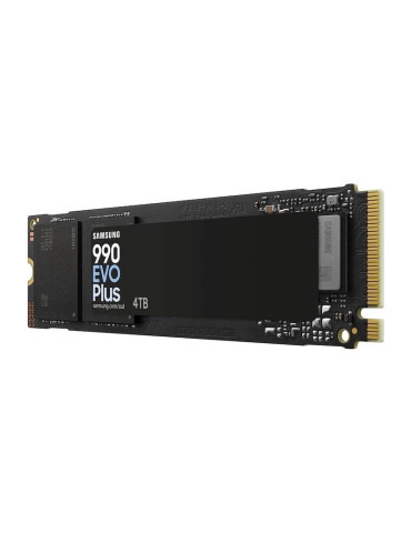 SSD диск Samsung 4TB  990 EVO Plus, M.2 Type 2280, 7250/6300 MB/s - MZ-V9S4T0BW