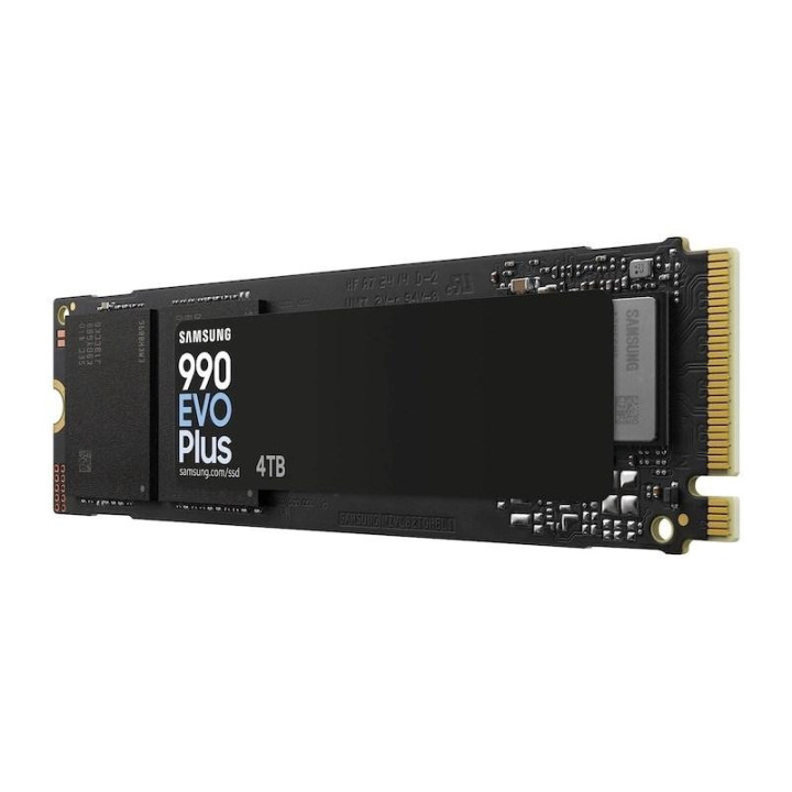 SSD диск Samsung 4TB  990 EVO Plus, M.2 Type 2280, 7250/6300 MB/s - MZ-V9S4T0BW