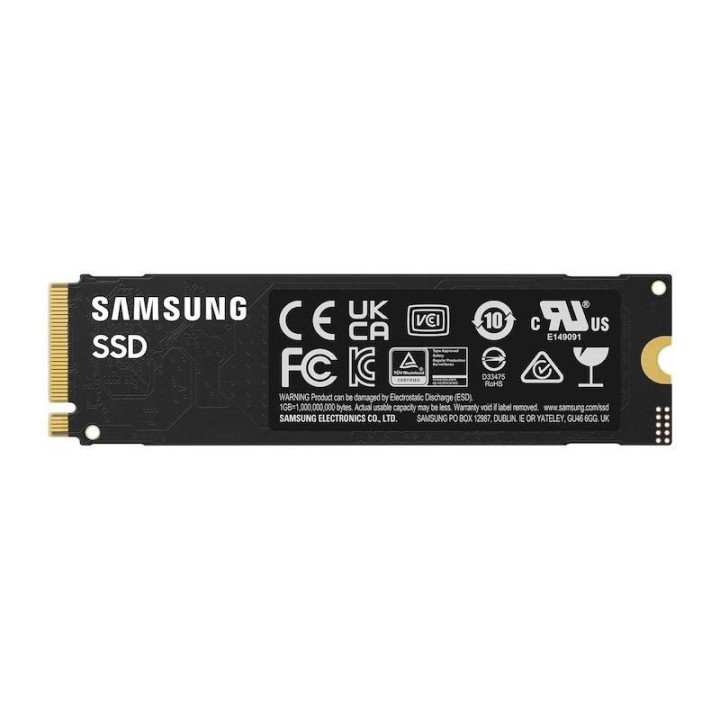 SSD диск Samsung 4TB  990 EVO Plus, M.2 Type 2280, 7250/6300 MB/s - MZ-V9S4T0BW