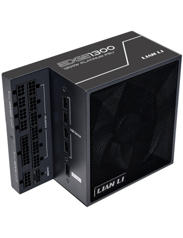 Захранване Lian Li EDGE EG1300 Black 1300W 80  Platinum PCIe 5.1, ATX 3.1 - G9P.EG1300.BE00.EU