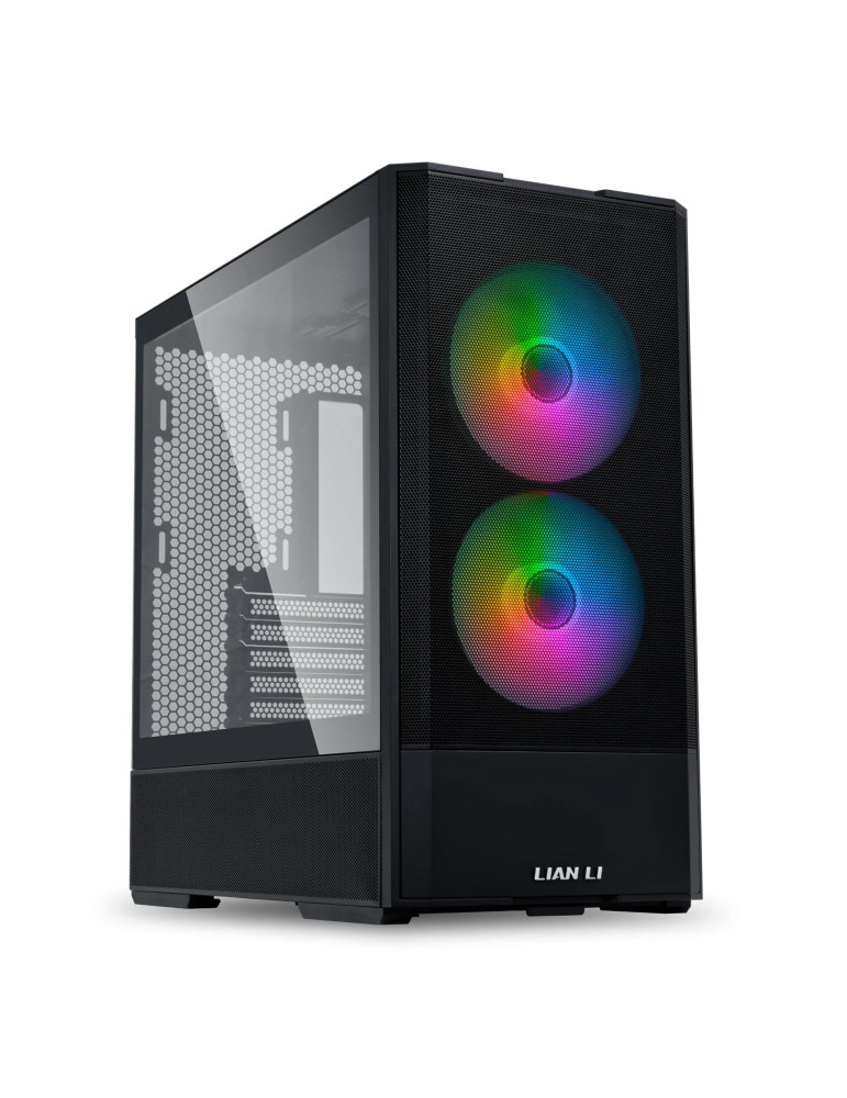 Кутия за компютър Lian Li LANCOOL 207 Mid-Tower, Tempered Glass, Черно - G99.LAN207RX.00