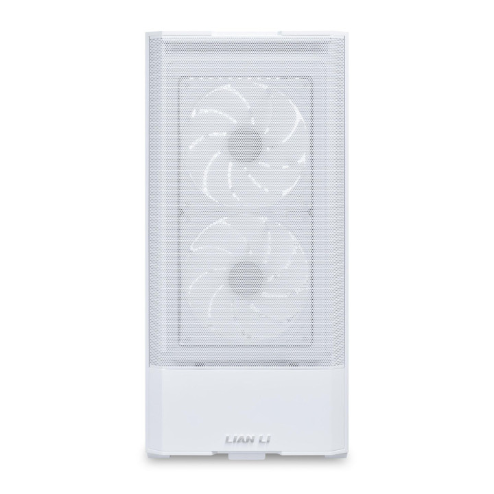 Кутия за компютър Lian Li LANCOOL 207 Mid-Tower, Tempered Glass, Бяло - G99.LAN207RW.00