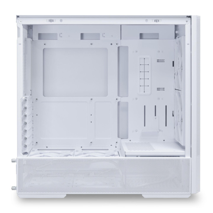 Кутия за компютър Lian Li LANCOOL 207 Mid-Tower, Tempered Glass, Бяло - G99.LAN207RW.00