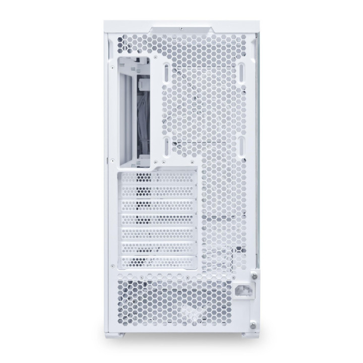 Кутия за компютър Lian Li LANCOOL 207 Mid-Tower, Tempered Glass, Бяло - G99.LAN207RW.00