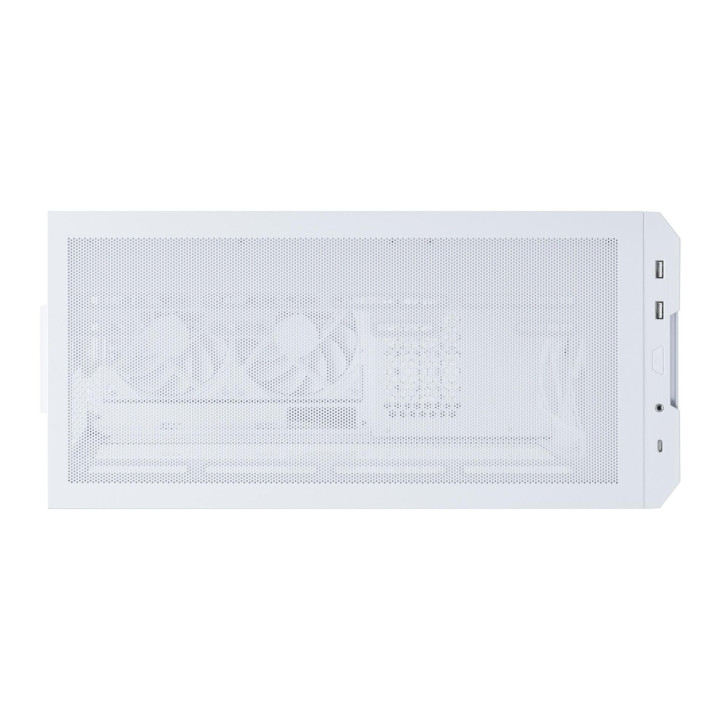 Кутия за компютър Lian Li LANCOOL 207 Mid-Tower, Tempered Glass, Бяло - G99.LAN207RW.00