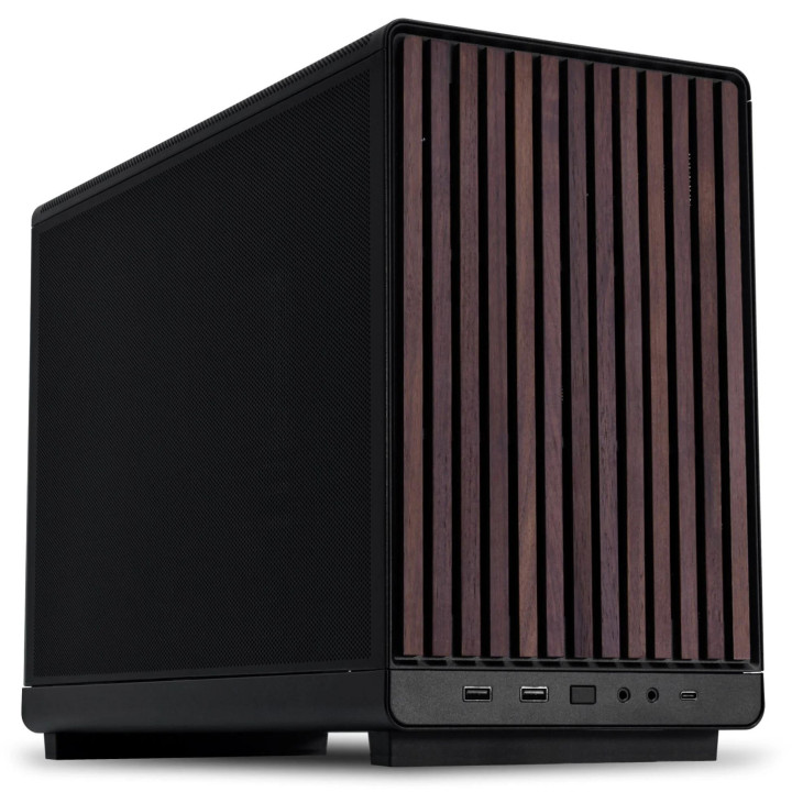 Кутия за компютър Lian Li DAN A3-mATX Wood Edition, Micro Tower - G99.A3X-WD.00
