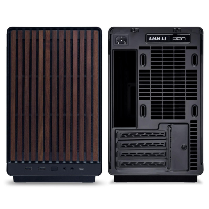 Кутия за компютър Lian Li DAN A3-mATX Wood Edition, Micro Tower - G99.A3X-WD.00